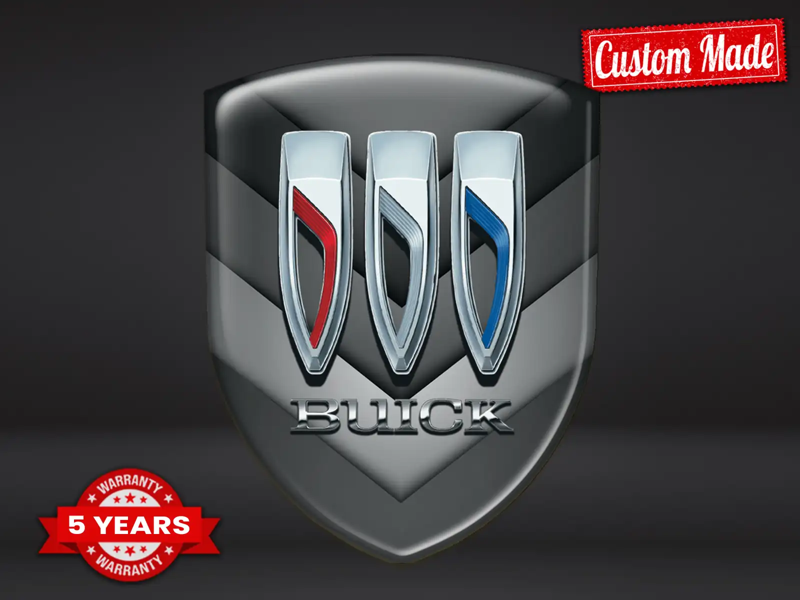 Buick Heckscheibenaufkleber Limitiert Edition Robust